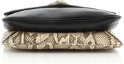 Pre-Owned GUCCI Thiara Double Shoulder Bag Python and Leather Medium